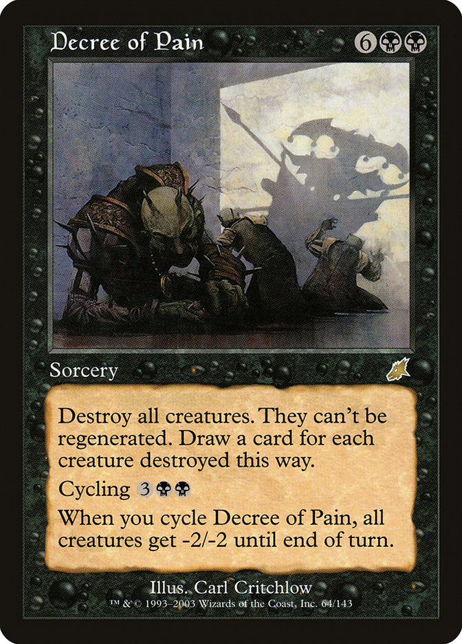 Decree of Pain - Scourge (SCG)