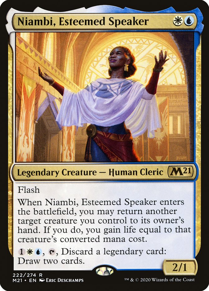 Niambi, Esteemed Speaker - Core Set 2021 (M21)