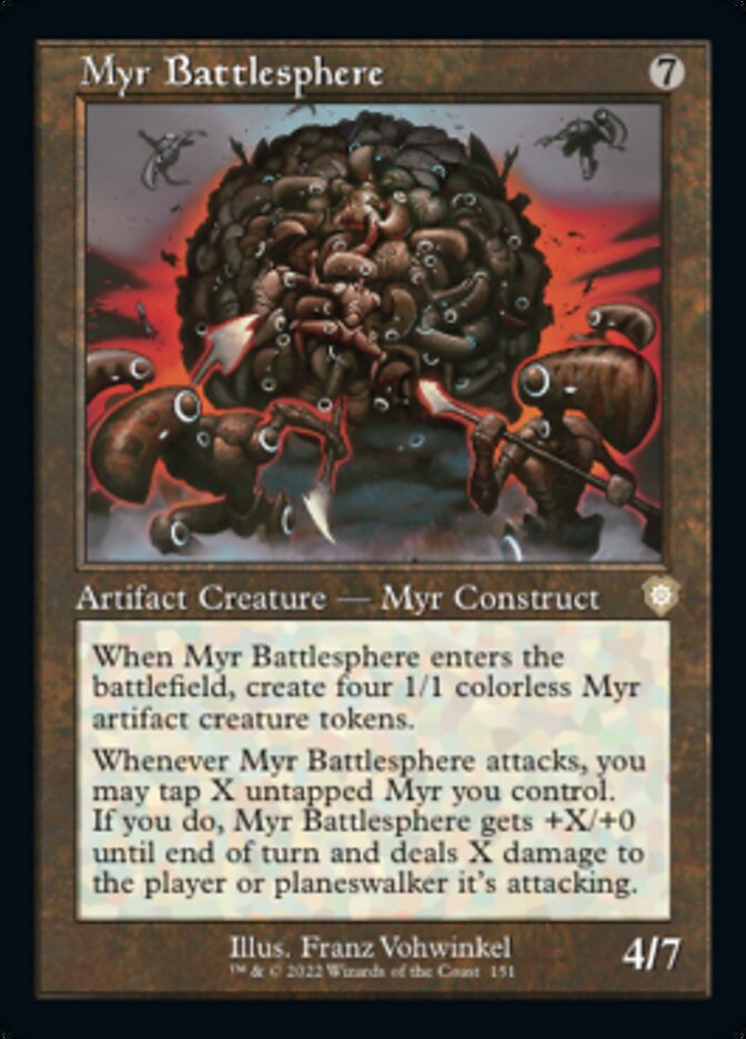 Myr Battlesphere - The Brothers' War Commander (BRC)