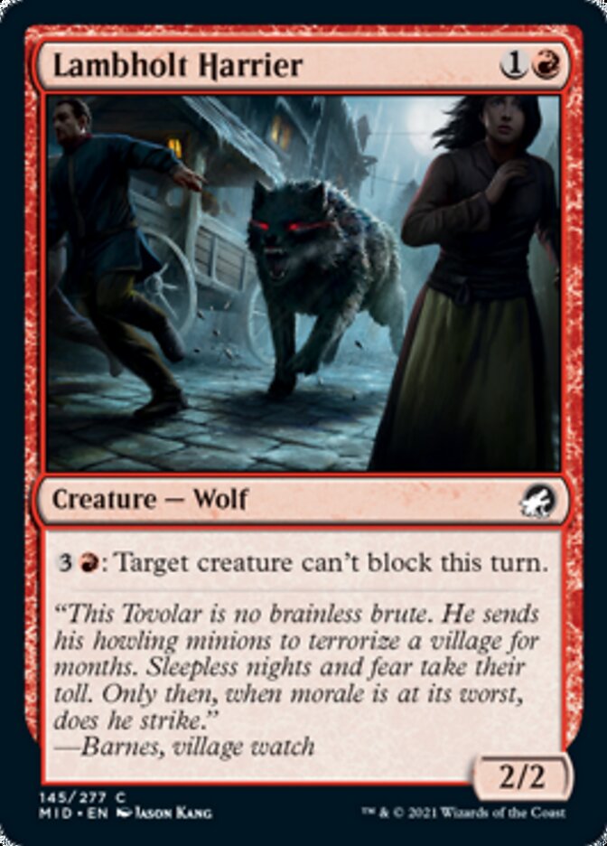 Lambholt Harrier - Innistrad: Midnight Hunt (MID)