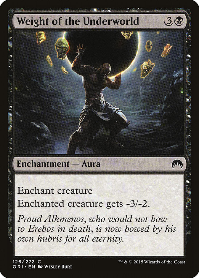 Weight of the Underworld - Magic Origins (ORI)