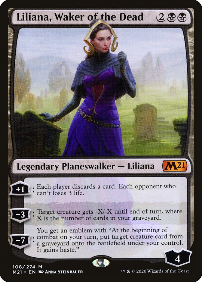 Liliana, Waker of the Dead - Core Set 2021 (M21)