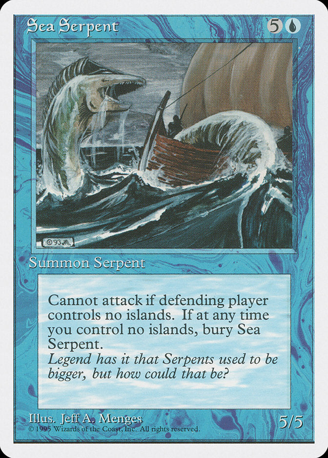 Sea Serpent - Fourth Edition (4ED)