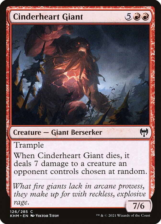 Cinderheart Giant - Kaldheim (KHM)