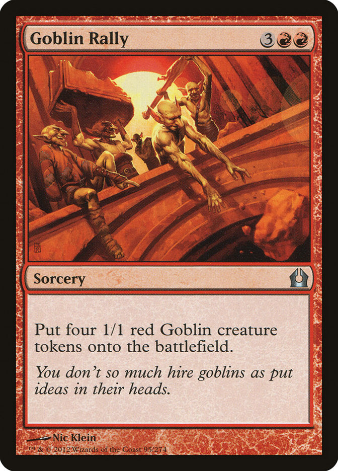 Goblin Rally - Return to Ravnica (RTR)