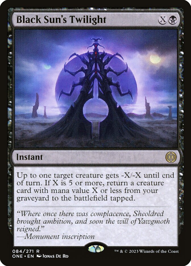 Black Sun's Twilight - [Foil] Phyrexia: All Will Be One (ONE)