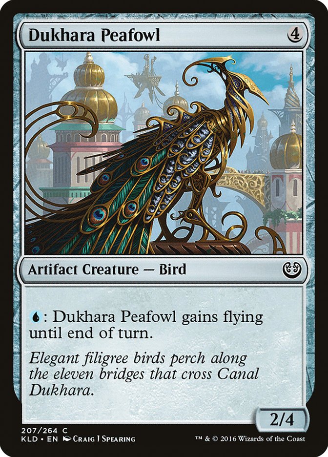 Dukhara Peafowl - Kaladesh (KLD)