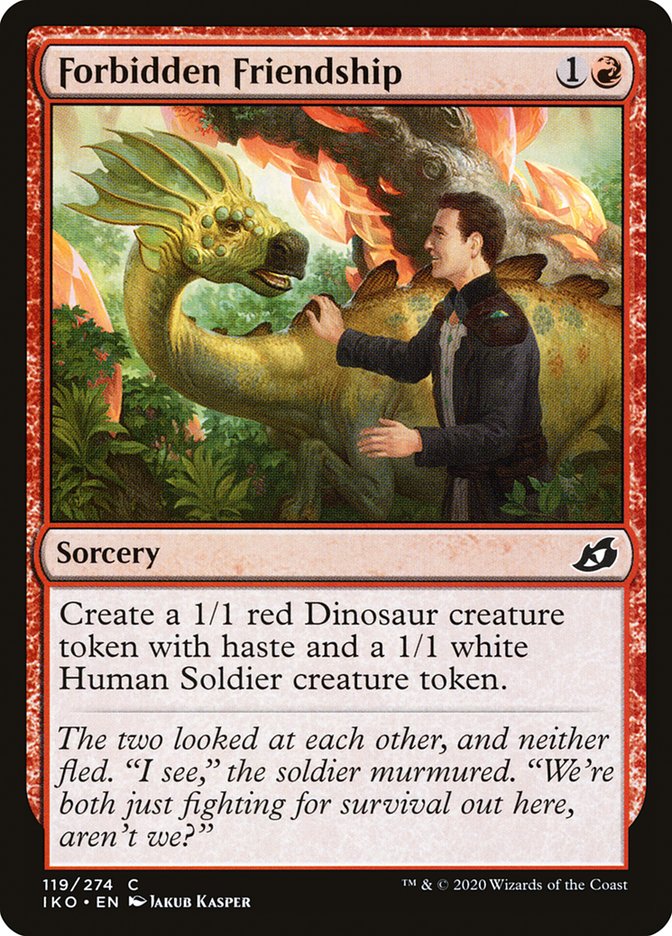 Forbidden Friendship - Ikoria: Lair of Behemoths (IKO)