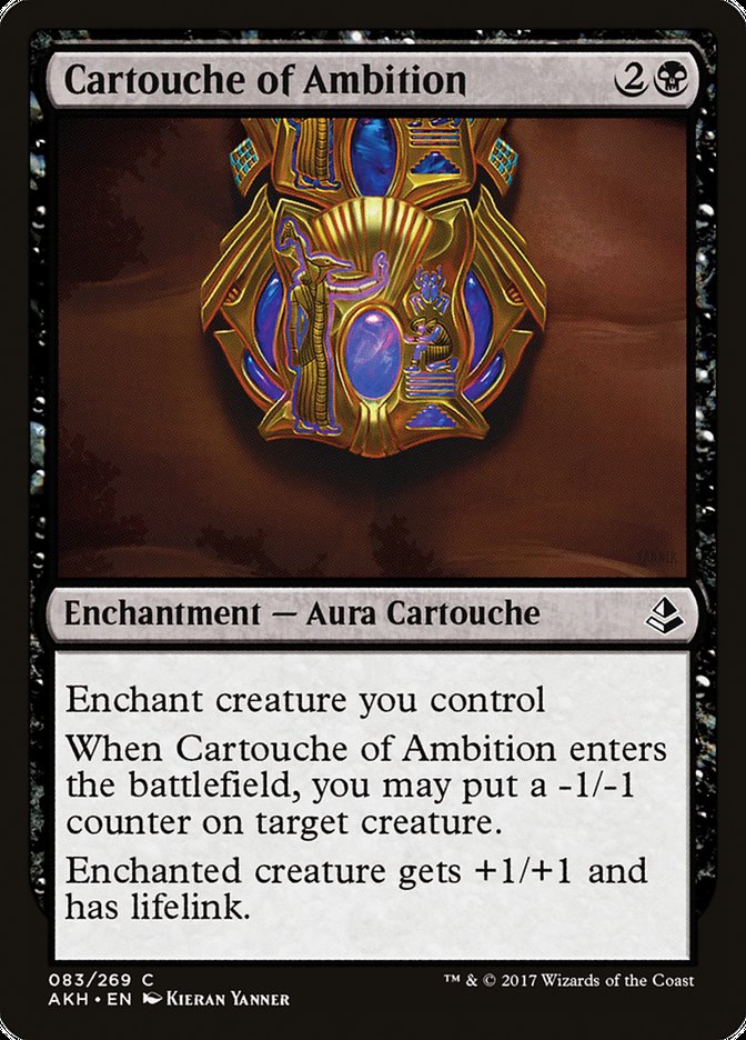 Cartouche of Ambition - Amonkhet (AKH)