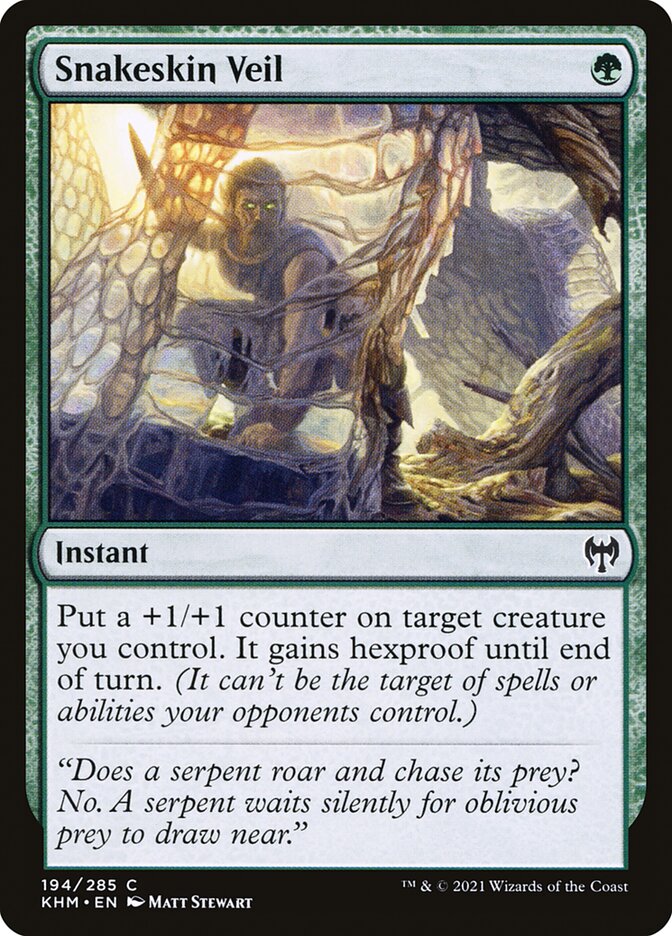 Snakeskin Veil - Kaldheim (KHM)