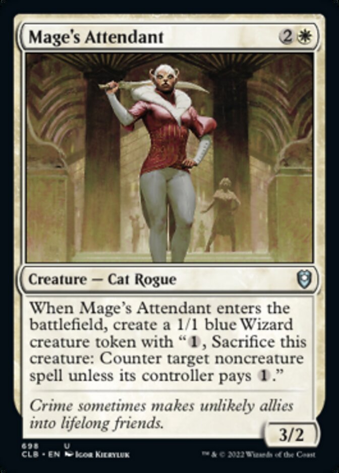 Mage's Attendant - Commander Legends: Battle for Baldur's Gate (CLB)