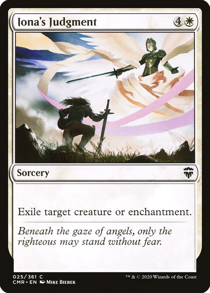 Iona's Judgment - Commander Legends (CMR)