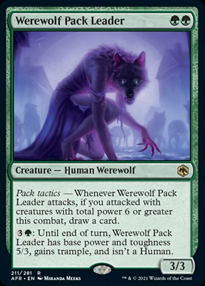 Werewolf Pack Leader - Adventures in the Forgotten Realms (AFR)