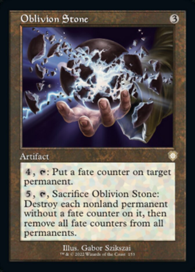 Oblivion Stone - The Brothers' War Commander (BRC)