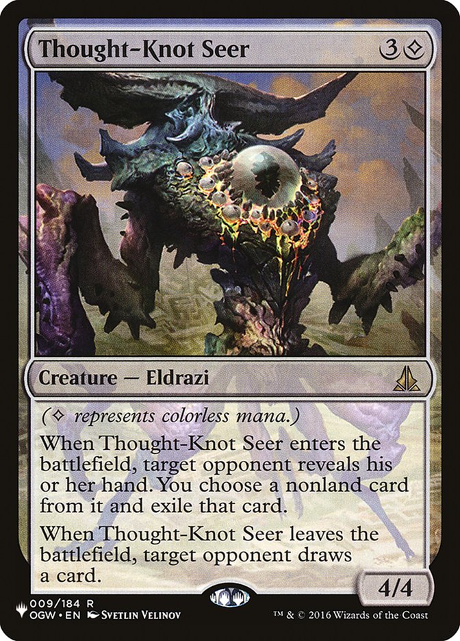 Thought-Knot Seer - The List (PLIST)