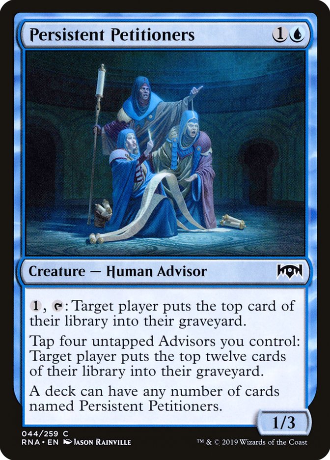 Persistent Petitioners - Ravnica Allegiance (RNA)