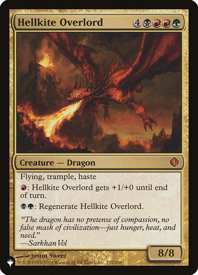 Hellkite Overlord - The List (PLIST)