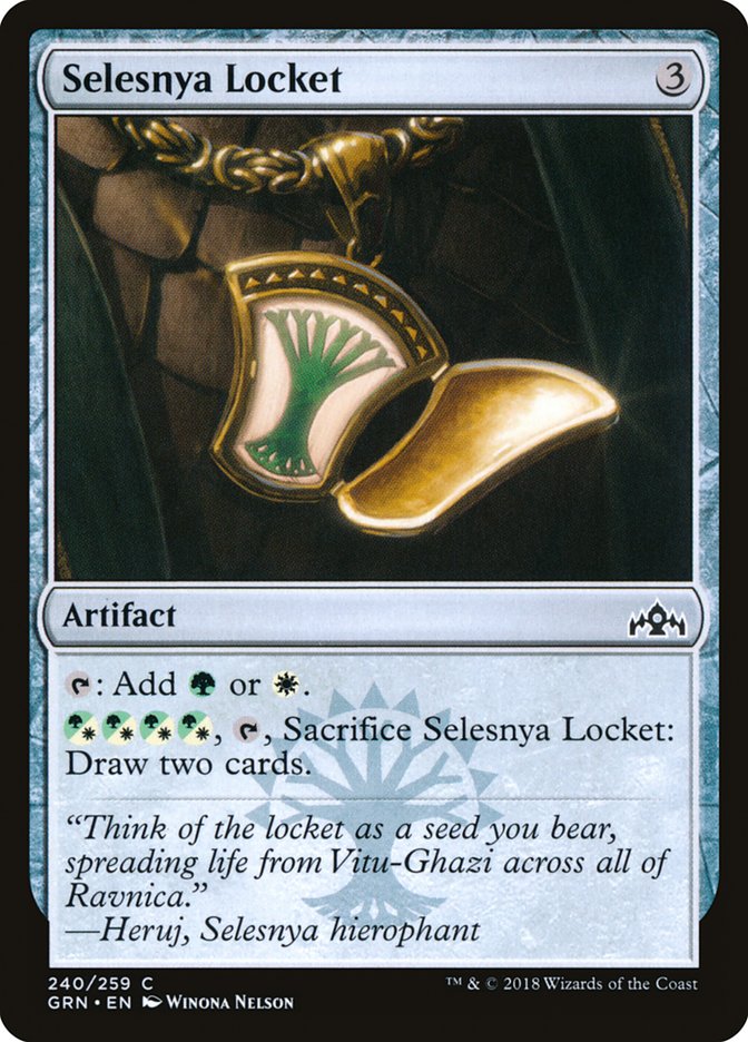 Selesnya Locket - Guilds of Ravnica (GRN)