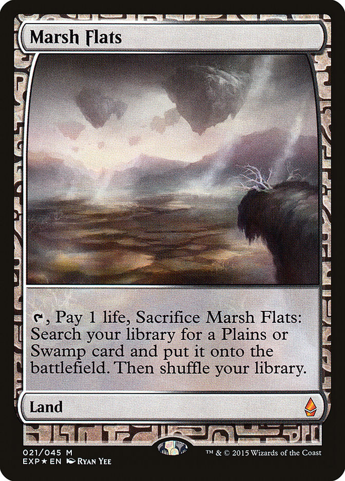 Marsh Flats (21) - Zendikar Expeditions (EXP)