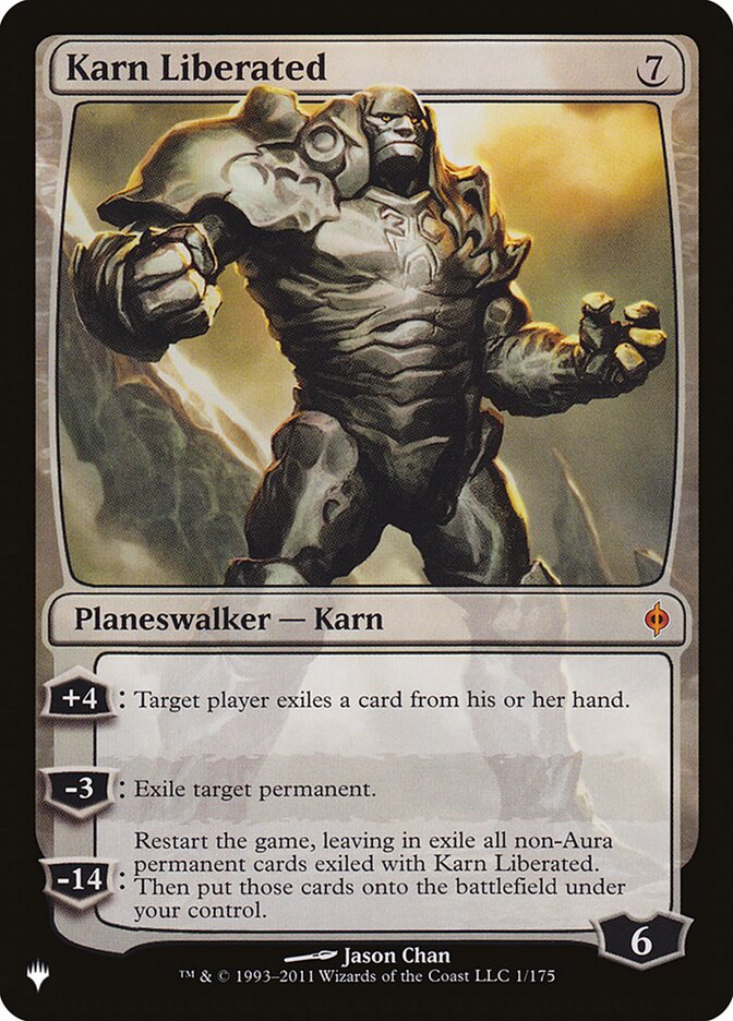 Karn Liberated - The List (PLIST)