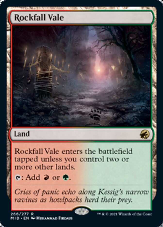 Rockfall Vale - Innistrad: Midnight Hunt (MID)