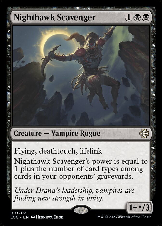 Nighthawk Scavenger - Lost Caverns of Ixalan Commander (LCC)