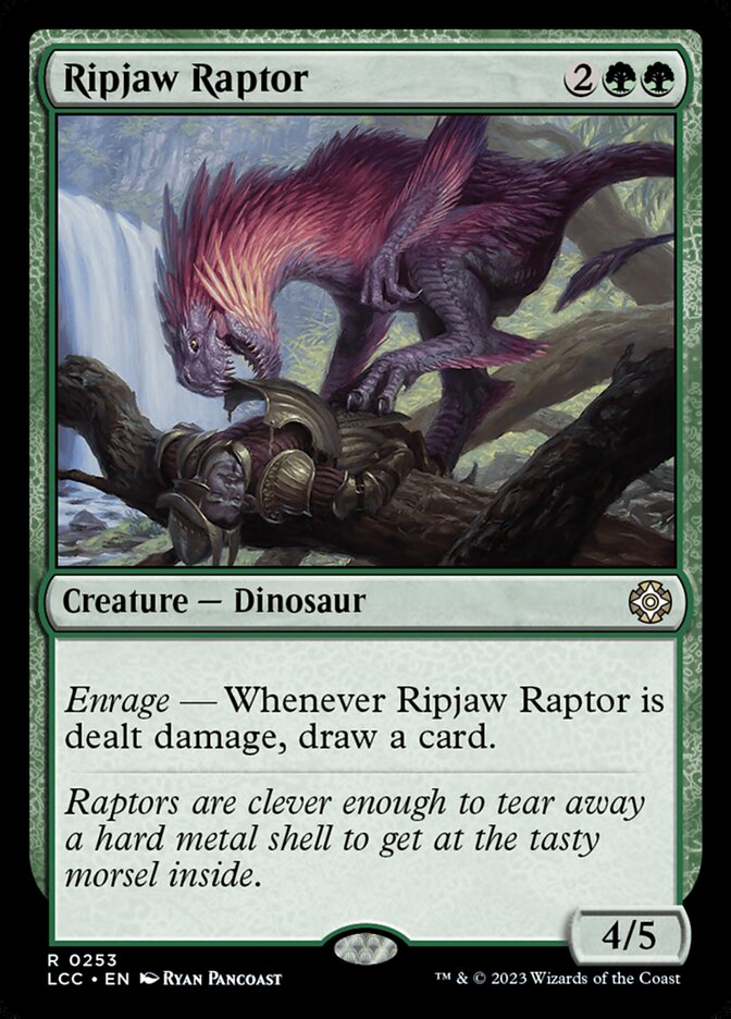 Ripjaw Raptor - Lost Caverns of Ixalan Commander (LCC)