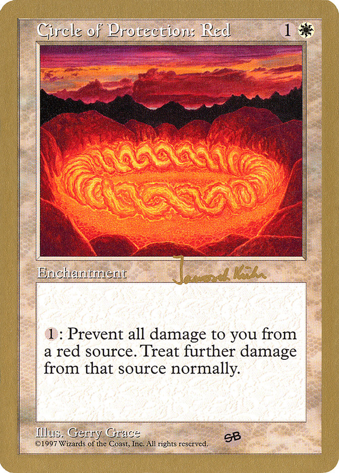 Circle of Protection: Red - World Championship Decks 1997 (WC97)