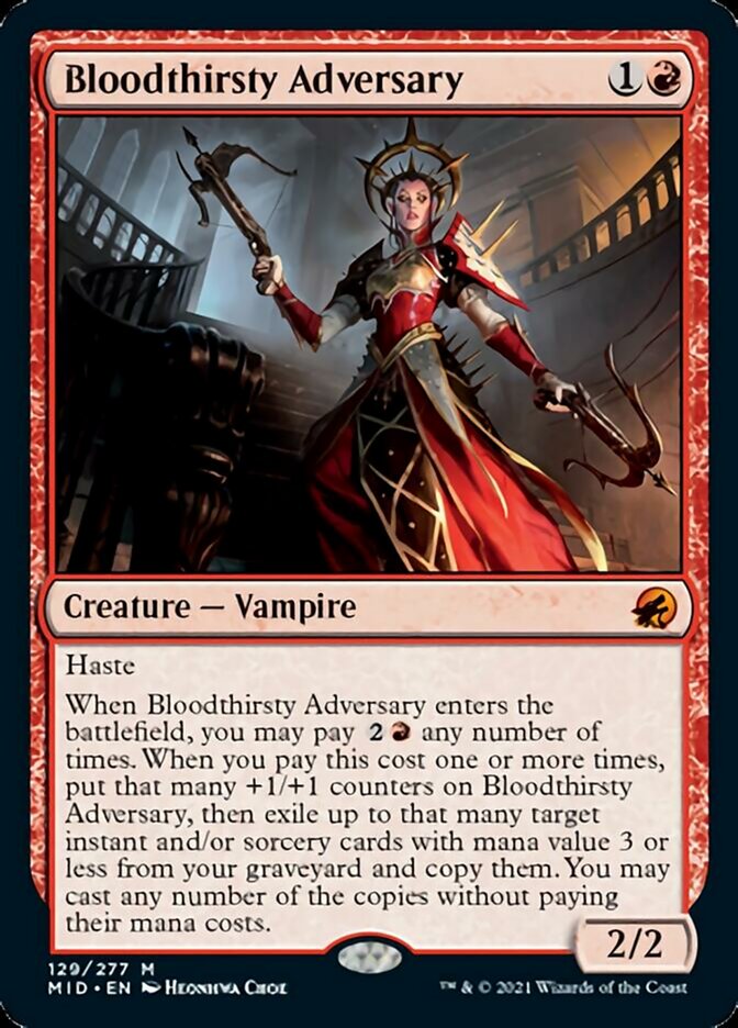 Bloodthirsty Adversary - Innistrad: Midnight Hunt (MID)