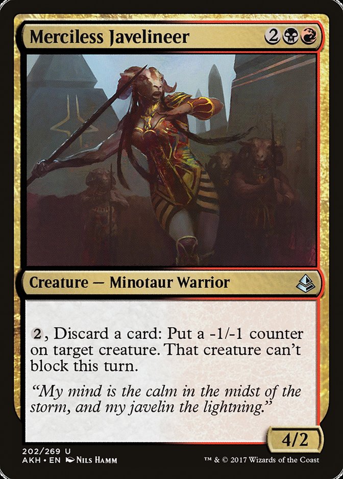 Merciless Javelineer - Amonkhet (AKH)