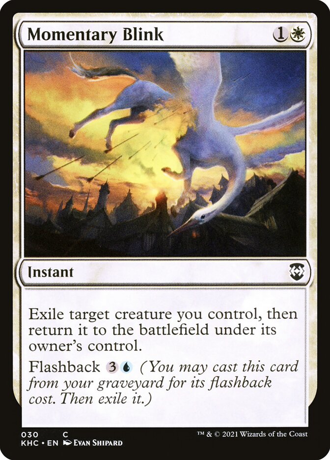 Momentary Blink - Kaldheim Commander (KHC)