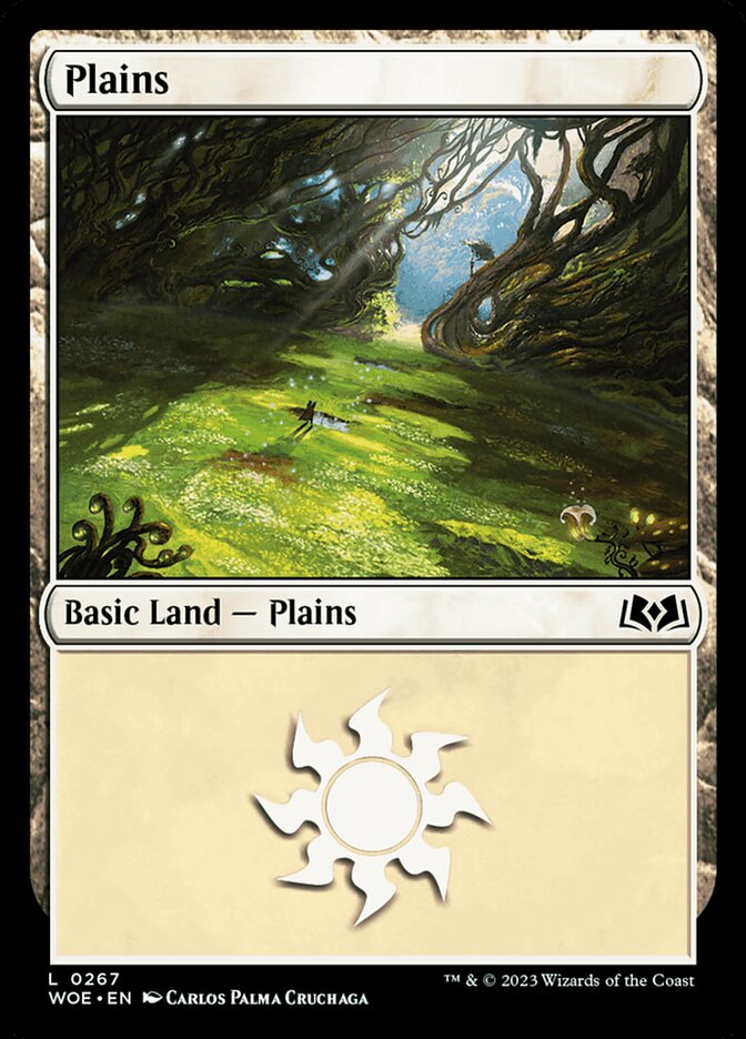 Plains (267) - Wilds of Eldraine (WOE)