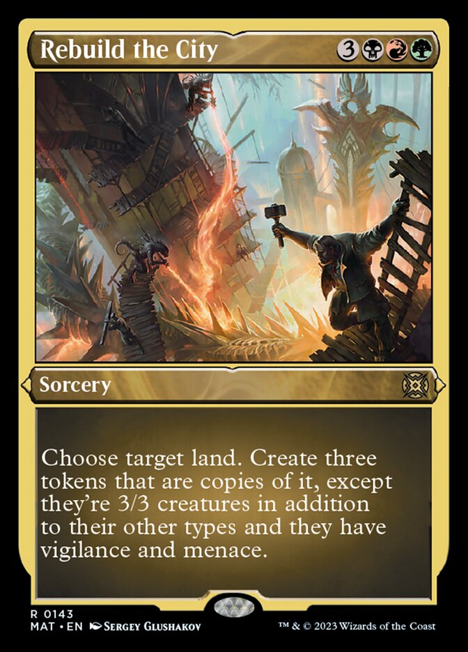 Rebuild the City (143) - March of the Machine: The Aftermath (MAT)
