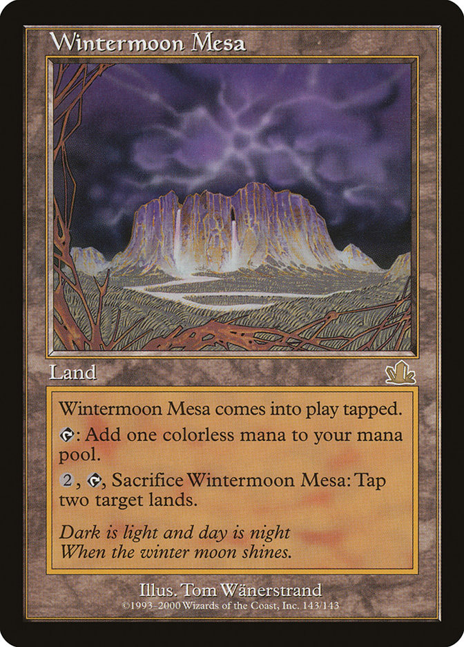 Wintermoon Mesa - Prophecy (PCY)