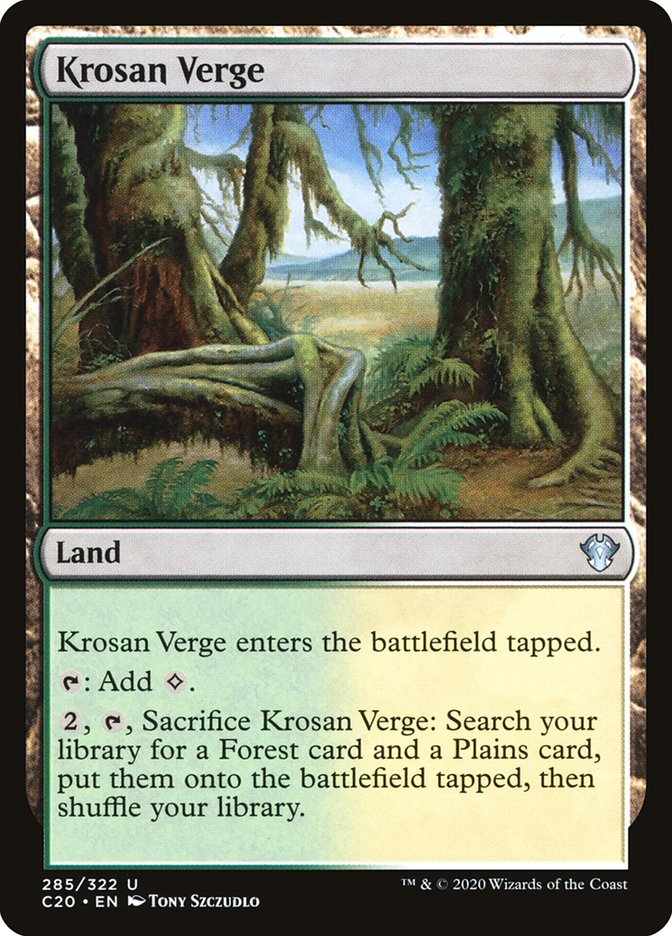 Krosan Verge - Commander 2020 (C20)