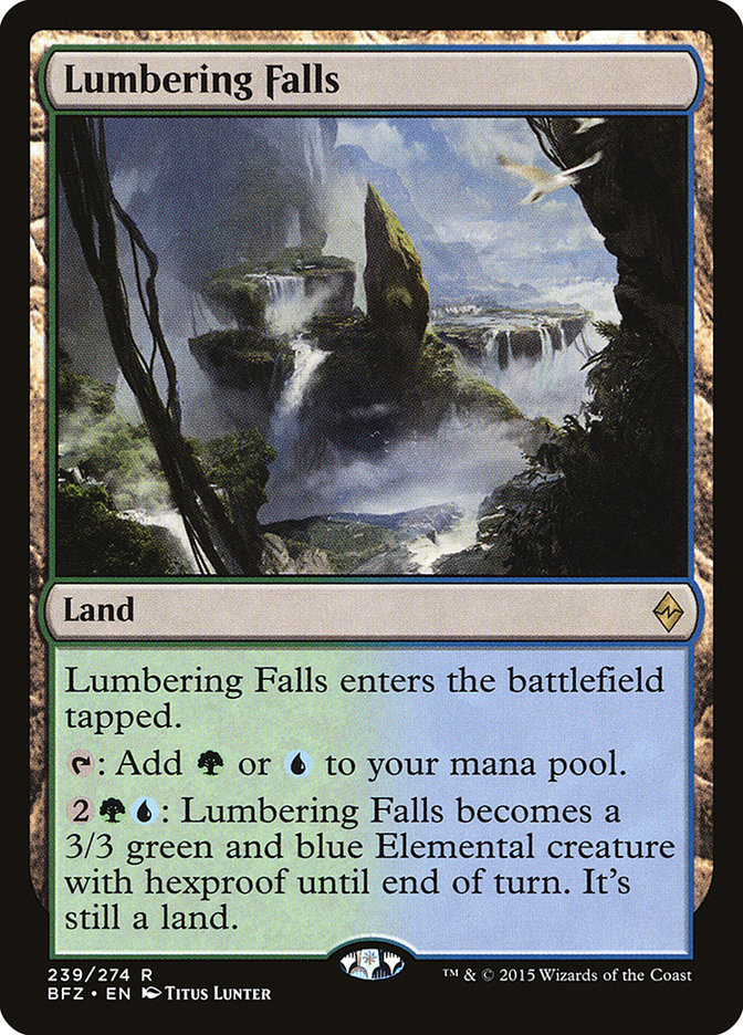 Lumbering Falls - Battle for Zendikar (BFZ)