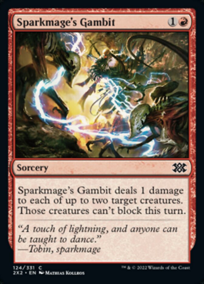 Sparkmage's Gambit - Double Masters 2022 (2X2)