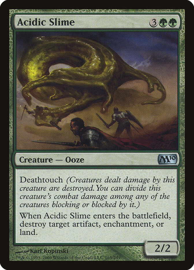 Acidic Slime - Magic 2010 (M10)