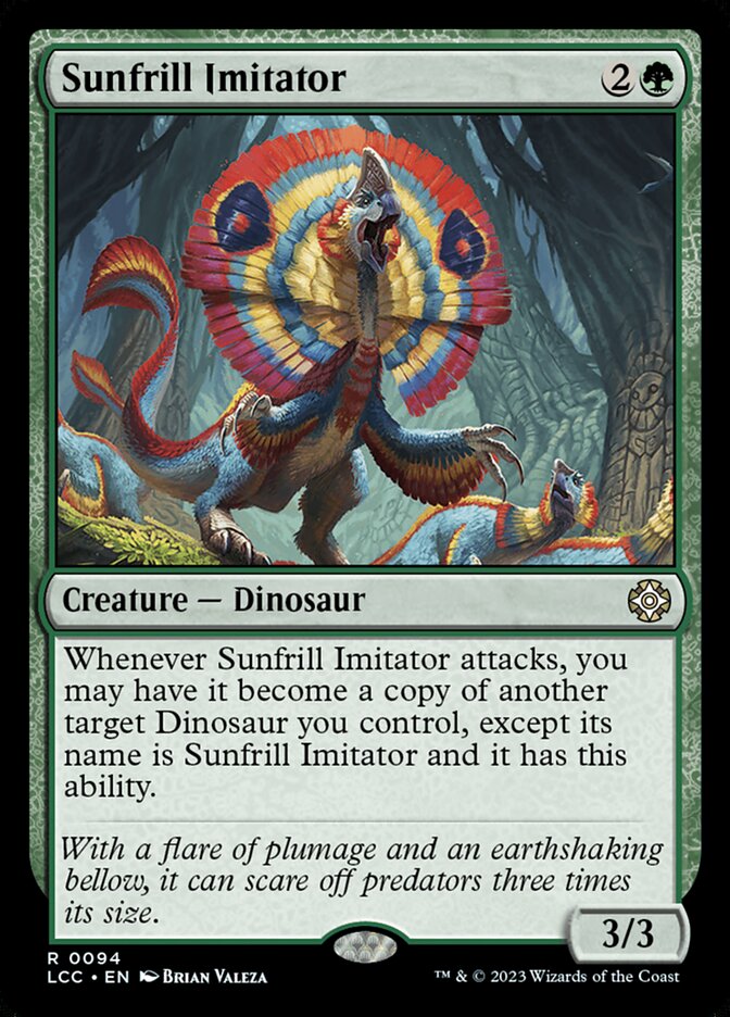Sunfrill Imitator - Lost Caverns of Ixalan Commander (LCC)