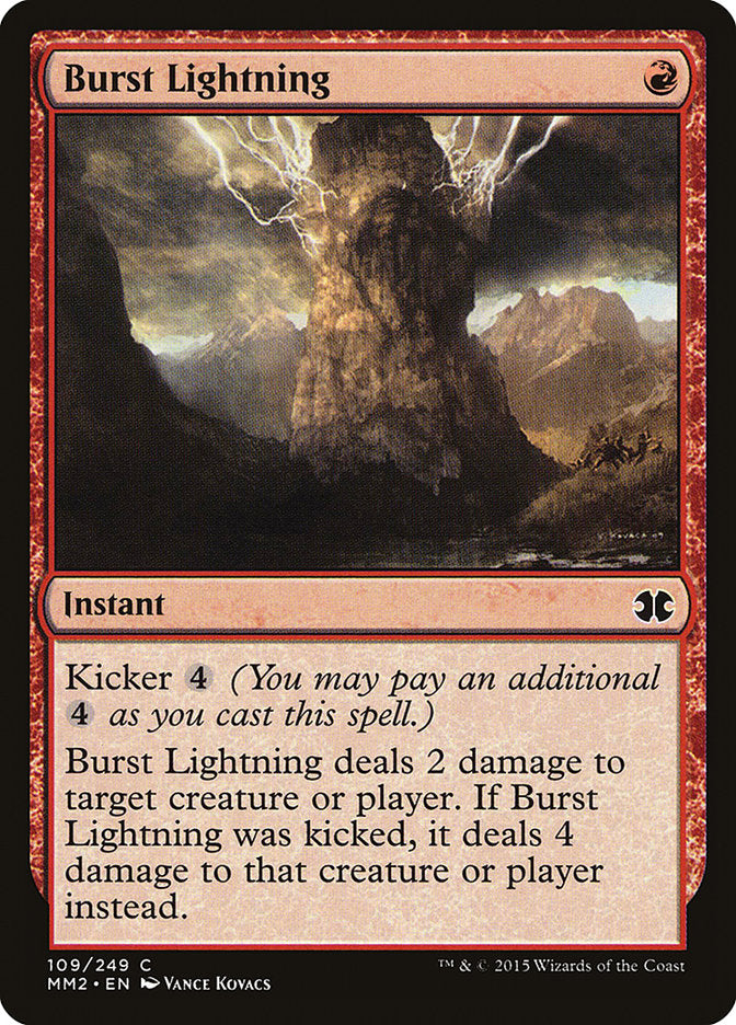 Burst Lightning - Modern Masters 2015 (MM2)