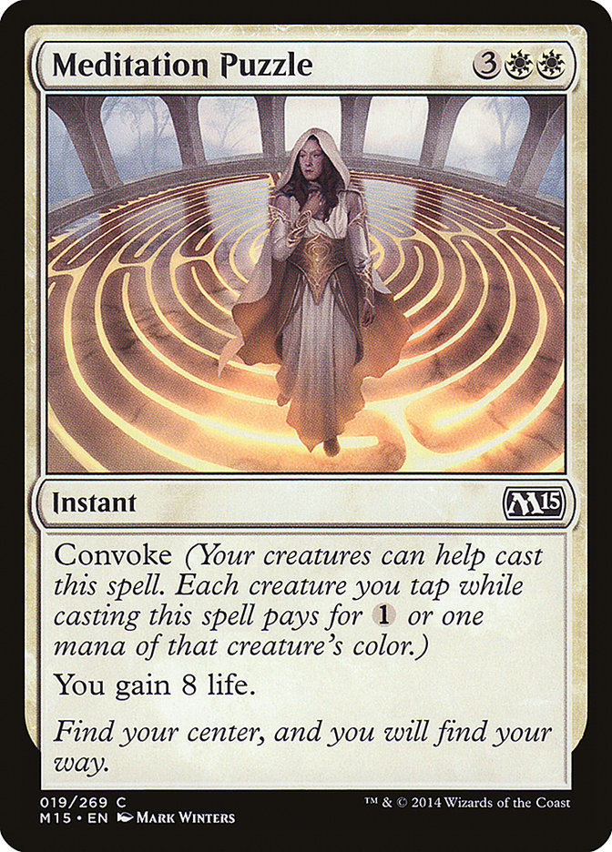 Meditation Puzzle - Magic 2015 (M15)