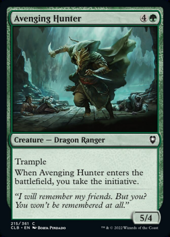 Avenging Hunter - Commander Legends: Battle for Baldur's Gate (CLB)