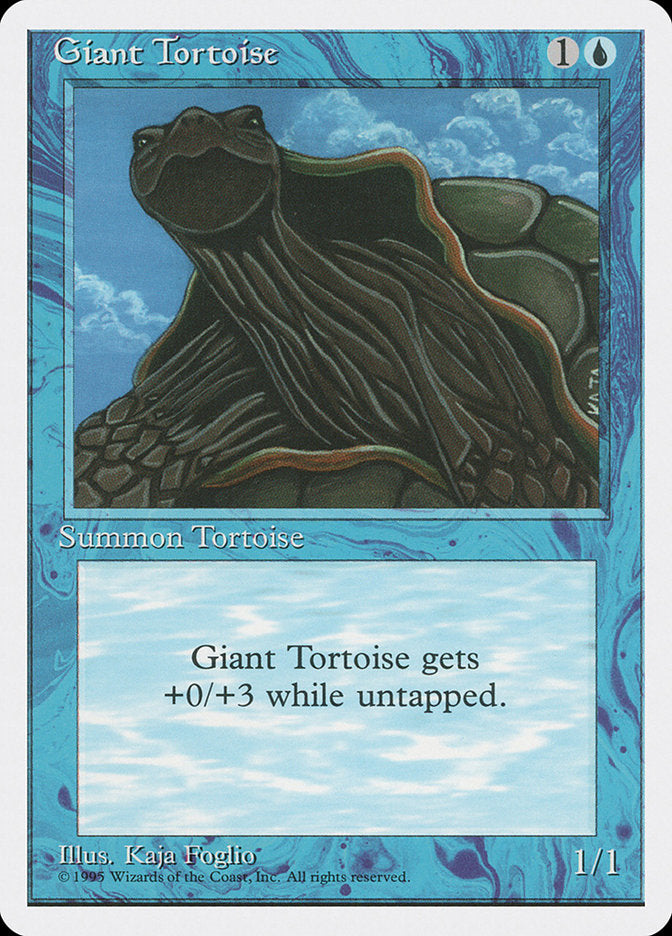 Giant Tortoise - Fourth Edition (4ED)