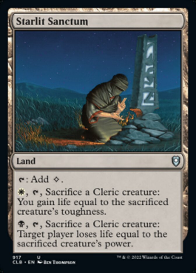 Starlit Sanctum - Commander Legends: Battle for Baldur's Gate (CLB)