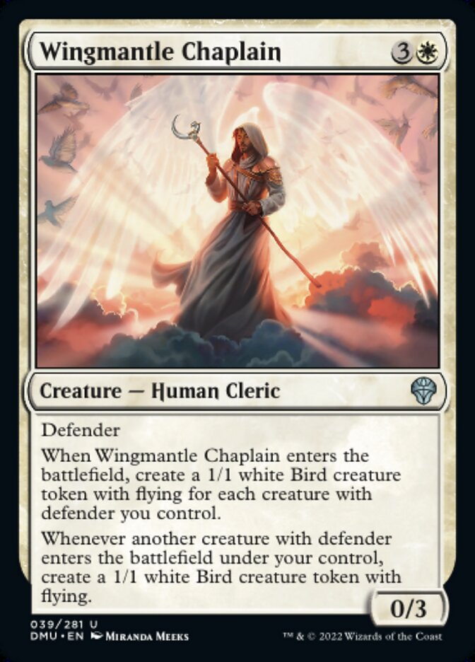Wingmantle Chaplain - Dominaria United (DMU)