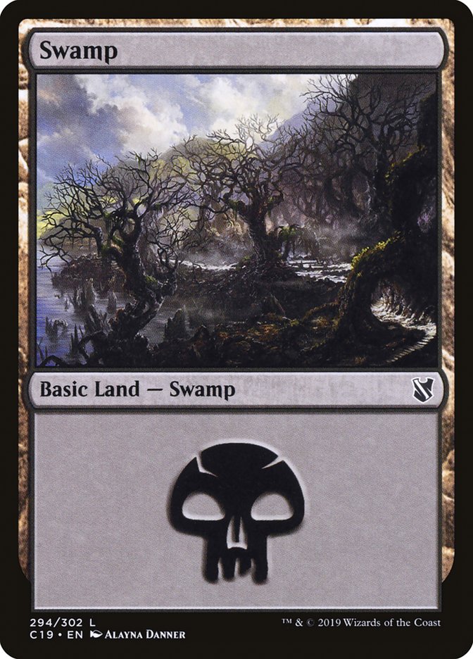 Swamp (294) - Commander 2019 (C19)