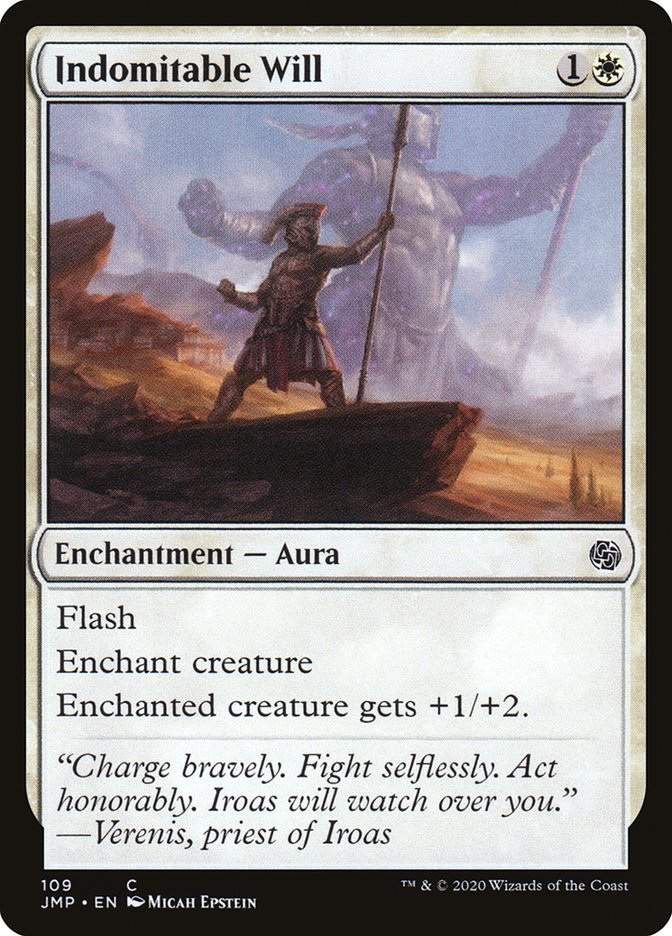 Indomitable Will - Jumpstart (JMP)