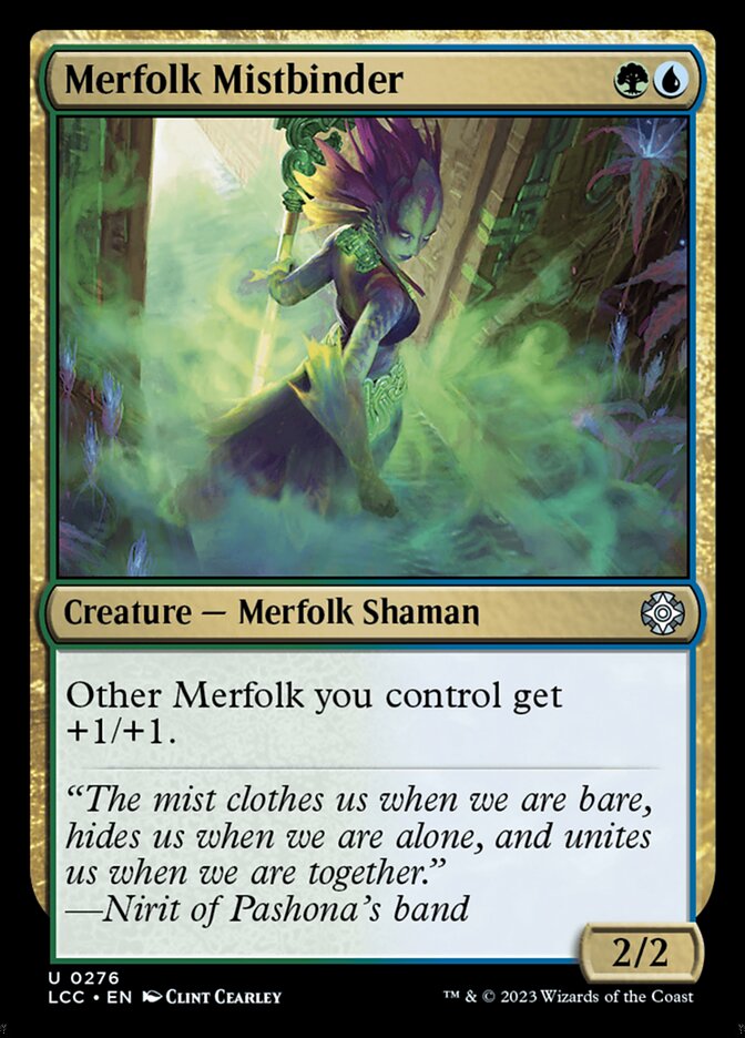 Merfolk Mistbinder - Lost Caverns of Ixalan Commander (LCC)