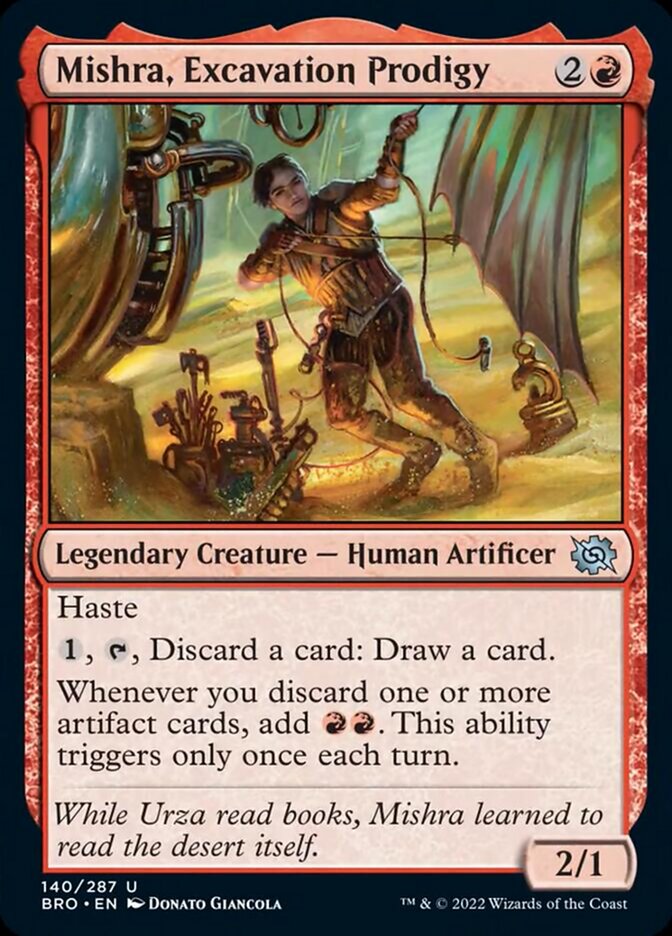 Mishra, Excavation Prodigy - The Brothers' War (BRO)