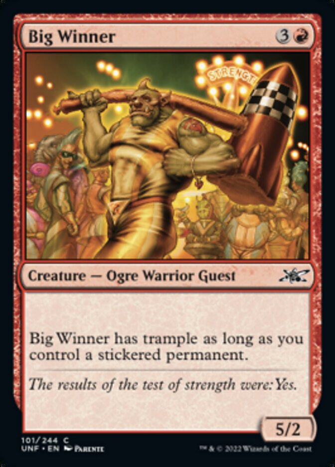 Big Winner - Unfinity (UNF)